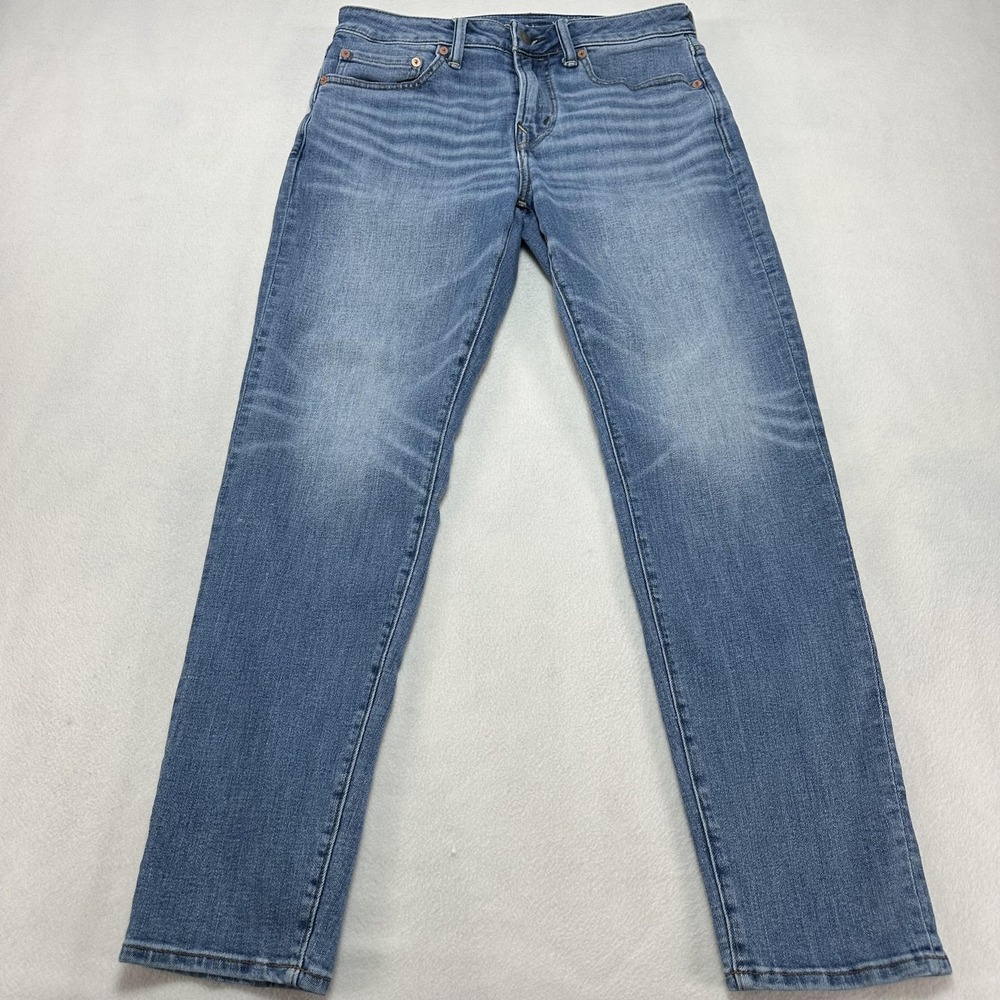 American Eagle Jeans Mens 28x29 Blue Athletic Fit AirFlex+ Stretch Denim Casual‎